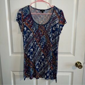 🍀4 for 25🍀 Cupio | Multicolored Scoop Neck Blouse